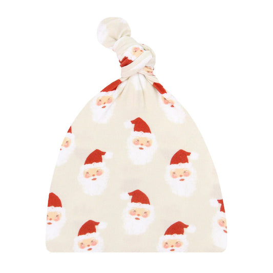 Santa Baby Top Knot Hat