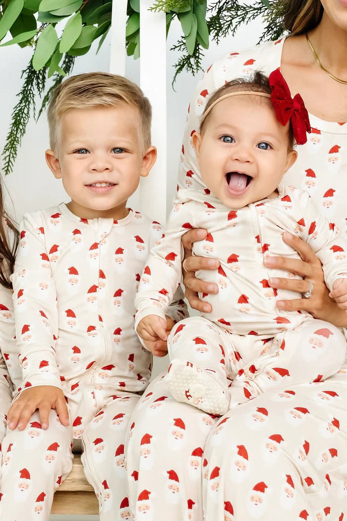 Santa Baby Zipper Footies