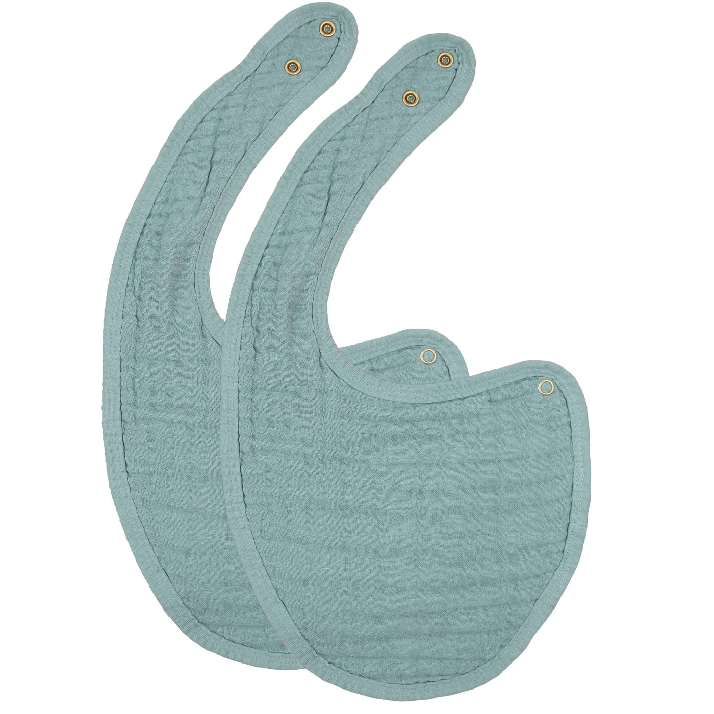 Cloud Muslin™ Bib 2 Pack Steel