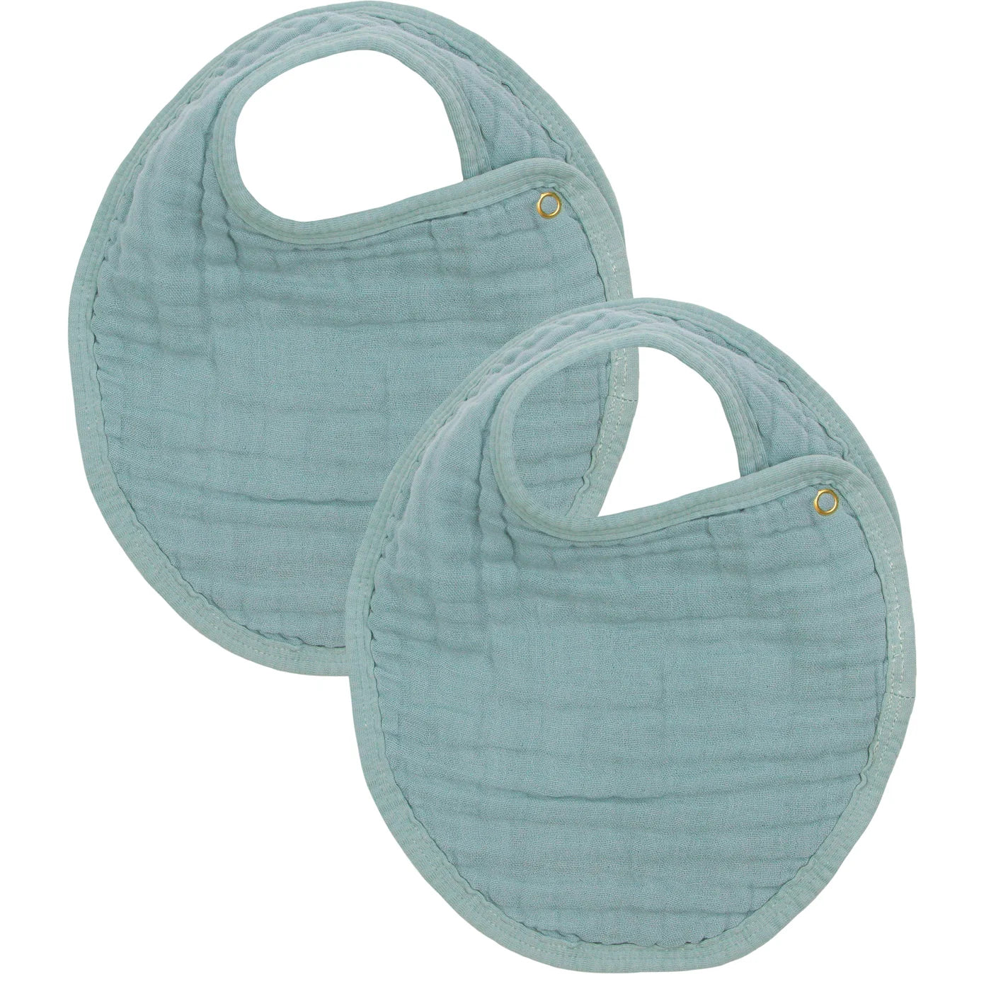 Cloud Muslin™ Bib 2 Pack Steel