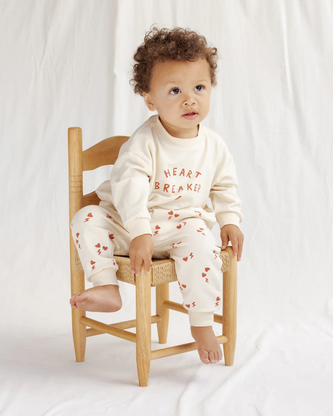 Relaxed Sweatshirt Electric Heart