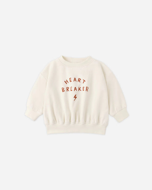 Relaxed Sweatshirt Electric Heart