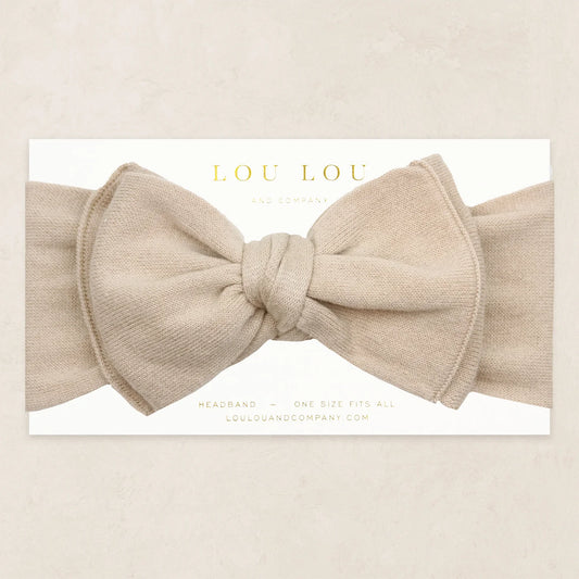 Knit Headband Tan