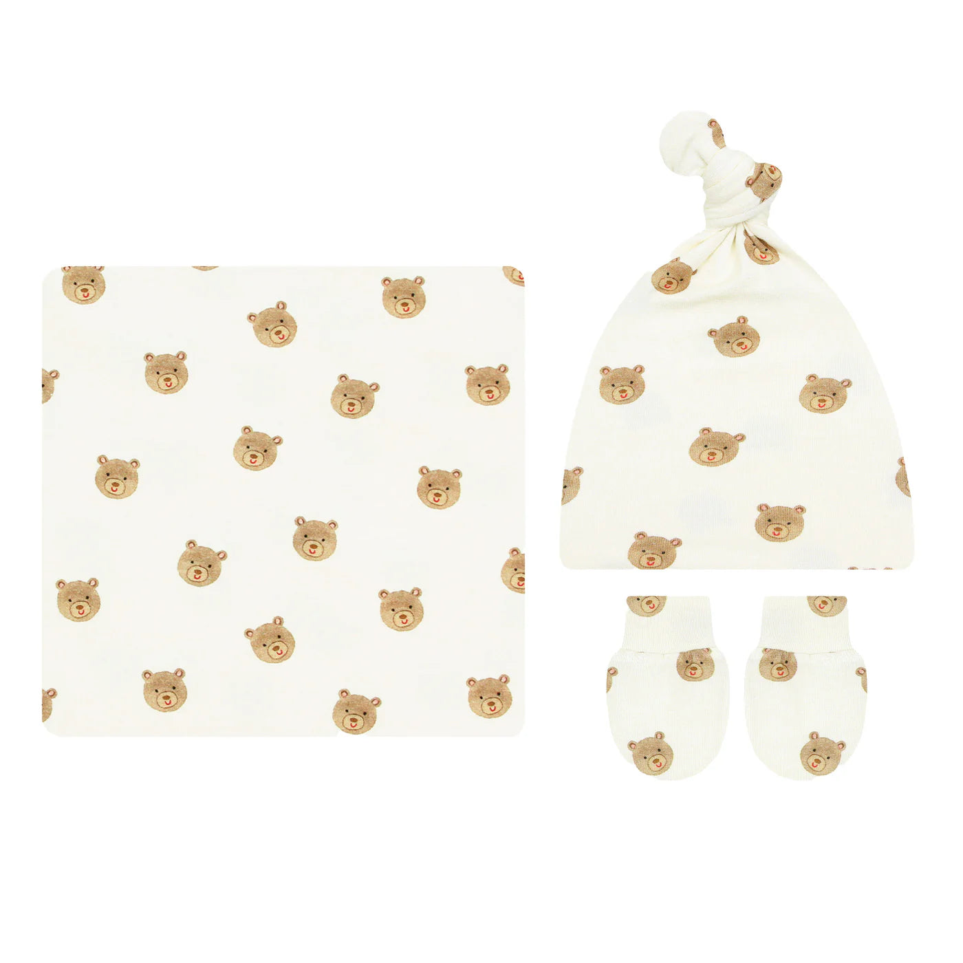 Teddy Newborn Hat Bundle