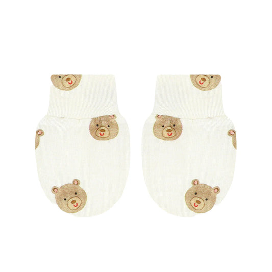 Teddy No Scratch Mittens